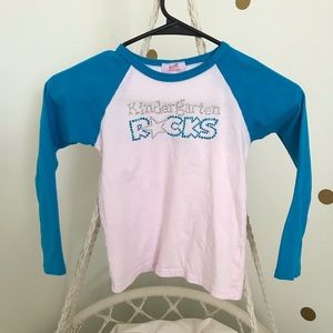 Sofi Kindergarten Rocks long sleeve shirt - Size 6